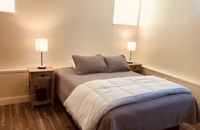 Queen Bed with Bunk bed