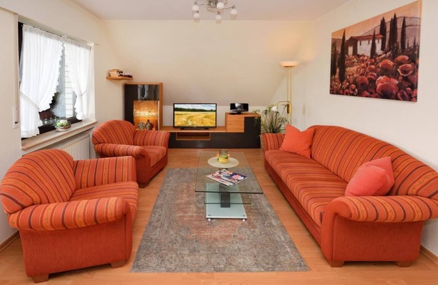 Quiet comfort apartment just a stone's throw to the pedestrian area for 2 people.