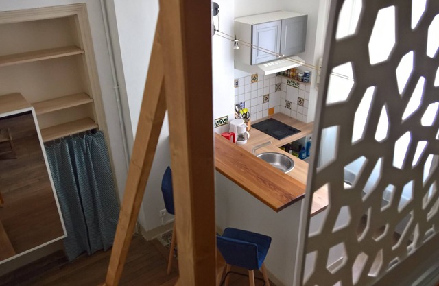 Quiet, cozy studio in the heart of Paris