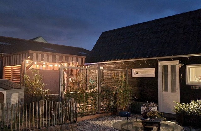 Quiet wellness chalet overlooking the polder