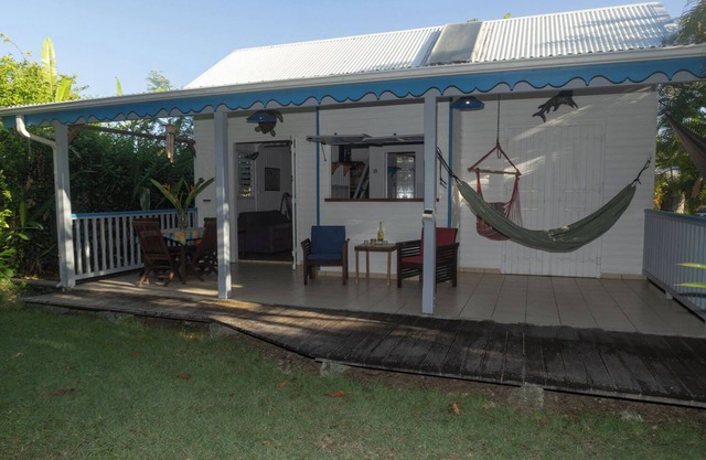 Quietly situated gite with water supply.