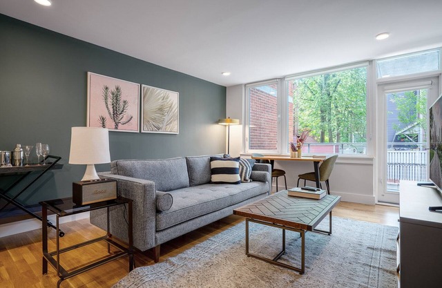 Rad Harvard Sq 1BR w/Balcony, near Shops & Campus, by Blueground