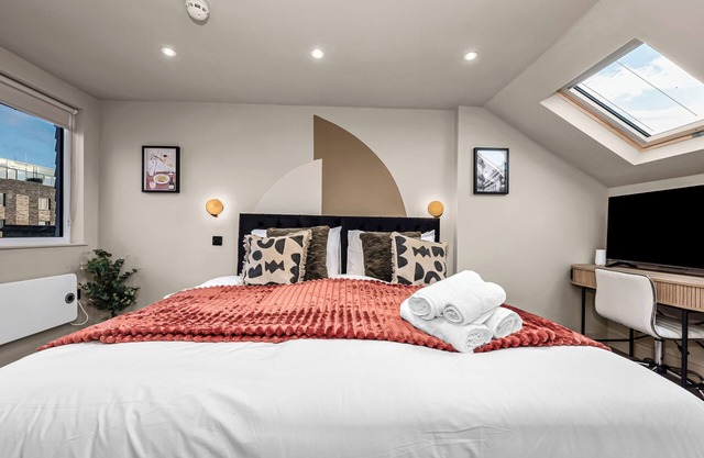 Radiant Studio Nook with Full Kitchen