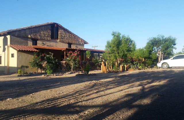 Rancho Espinoza located in an oasis and authenic mexican pueblo.