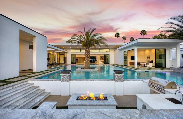 Rancho Mirage Oasis w/Pool, Hot Tub, Bocce, Putting Green, & Firepit