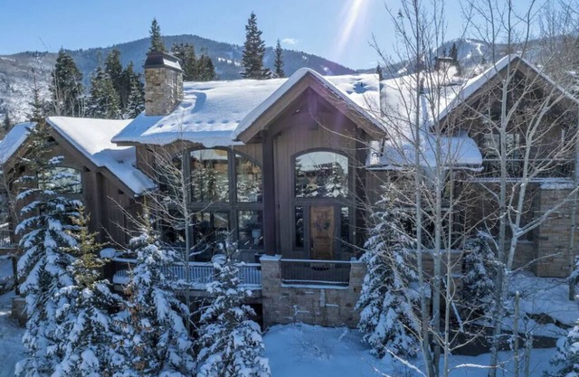 Red Pine Estate Ski-in Ski-out masterpiece in Canyons Village at the Park City Mountain Resort. Simply ski out the back door and within 20 seconds you are at the base terminal of the new 10-passenger Sunrise Gondola! It's amazing!