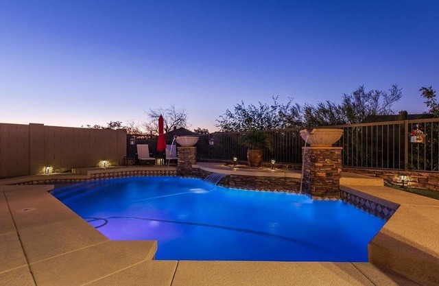 Relax and Enjoy this Beautiful Home with Private Resort Style Back Yard!
