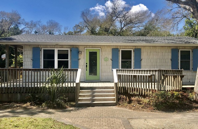 Relax at this classic beach cottage.