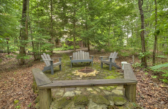Relax by the firepit! - Southern Living Cottage