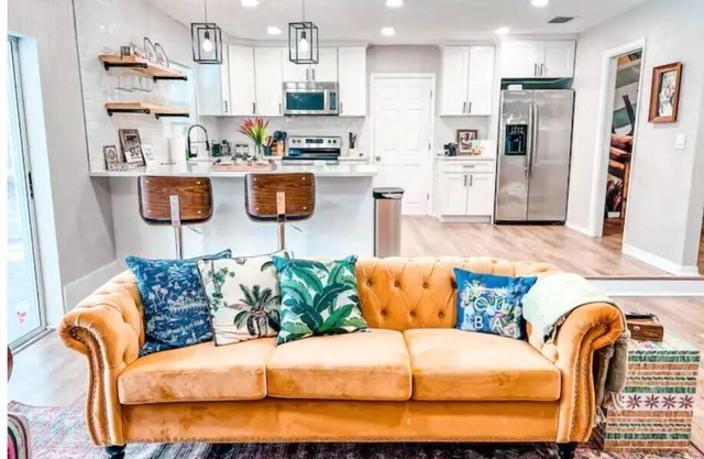 Relax in Style at Our 3BR/2BA Retreat with Private Pool|Game Room|Fire Pit|Yoga