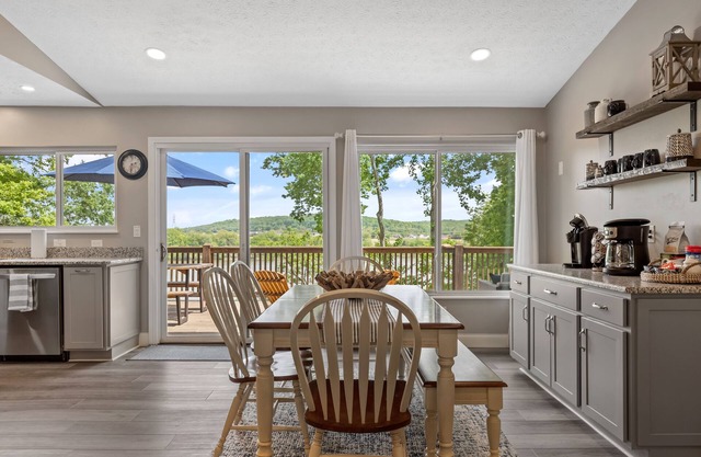 Relax with a view of the lake