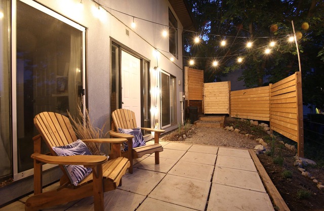Relaxing guest suite with private patio and beautiful view!