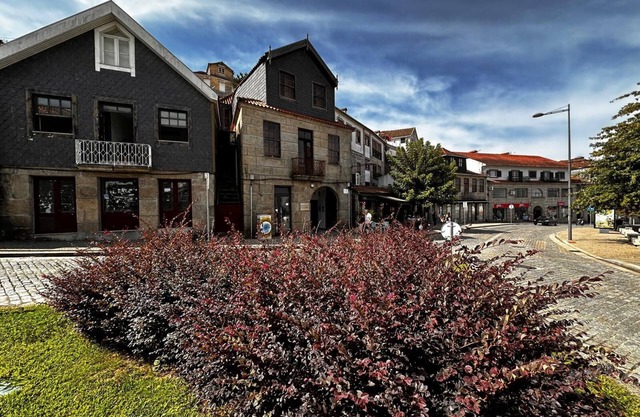 Renovated historic house in the center of Cinfãe near the beach and public pool
