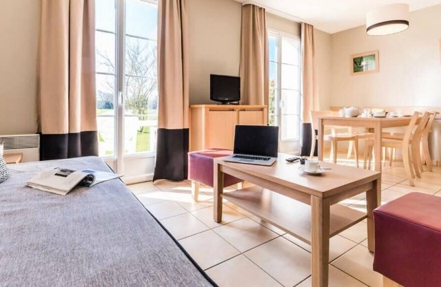 Residence Pierre & Vacances Le Green Beach**** - House 8 people - 3 bedrooms - Fireplace - Terrace