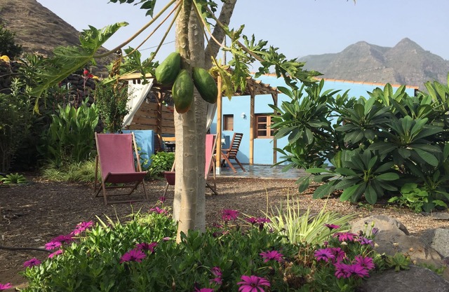 REST ENJOYING THE VIEWS OF THE SEA AND THE MOUNTAIN