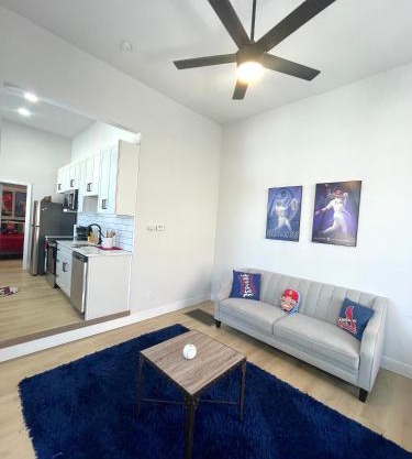 Retro Baseball Downtown Apartment