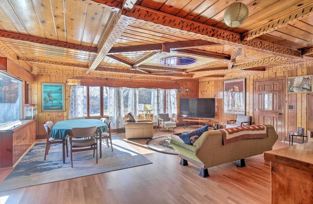 Retro Rhinelander Lake Retreat w/Fire Pit!