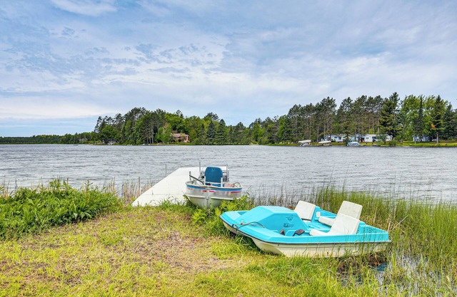 Rhinelander Vacation Rental w/Yard on Venus Lake!