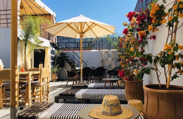 Riad Familial Privatisé au Calme Avec vue sur Marrakech