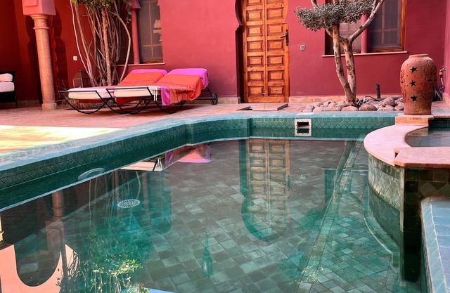 riad with pool - Residence Ayda - Marrakech Palmeraie. near golf