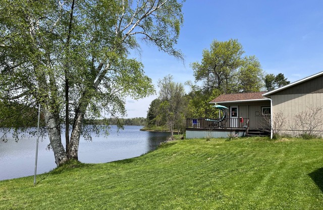 Right on the Michigamme River!