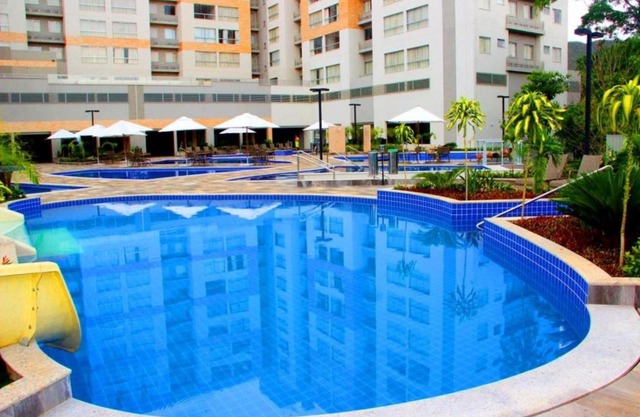 RIO QUENTE Park Veredas Flat 710 PERTO DO HOT PARK COM RIO DENTRO DO HOTEL