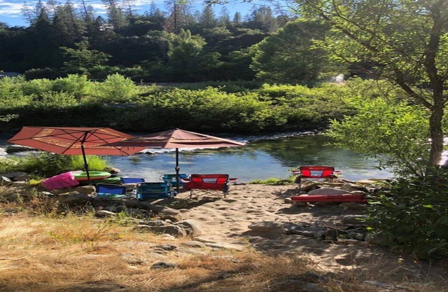 River Front Cabin on the middle fork of the Yuba River