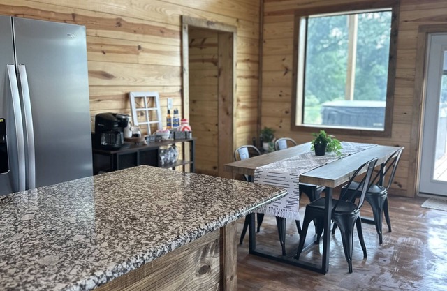 Riverfront Cabin Located directly on Glover River sleeps 12+