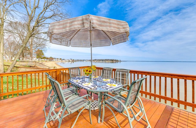 Riverfront Colonial Beach Home w/Private Beach!