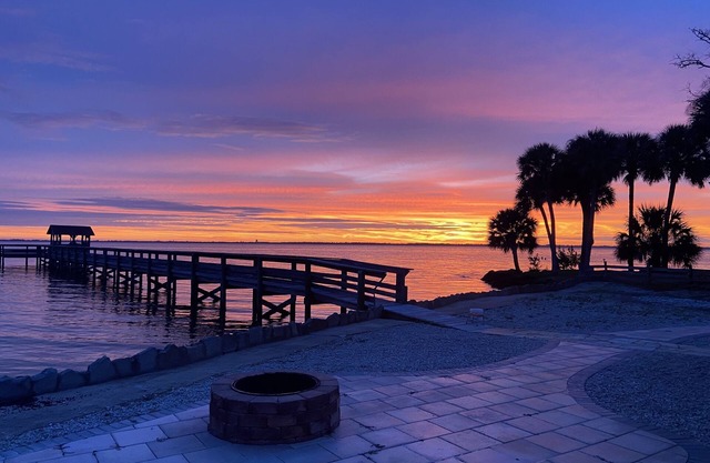 Riverfront directly across from Cape Canaveral Launch Site