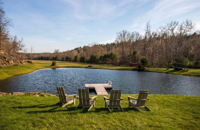 Riverfront Estate w/Swimming Pond & Hiking Trails
