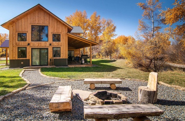 Riverfront Home w/BBQ: 2 Mi to Downtown Gunnison!