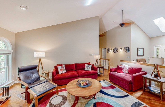 Riverfront home with deck & fireplace - near Crystal Mountain & golf courses