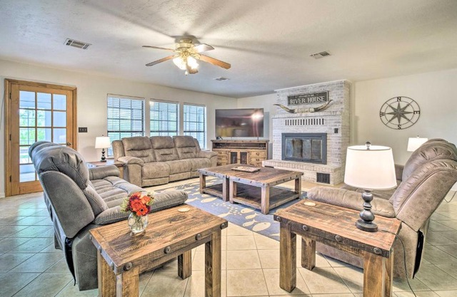Riverfront Hunstville Home with Deck and Yard!