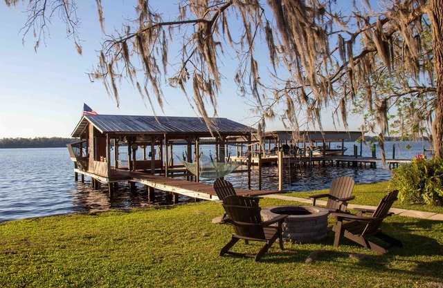 Riverfront Retreat w/Dock, Lifts & Sunset Views