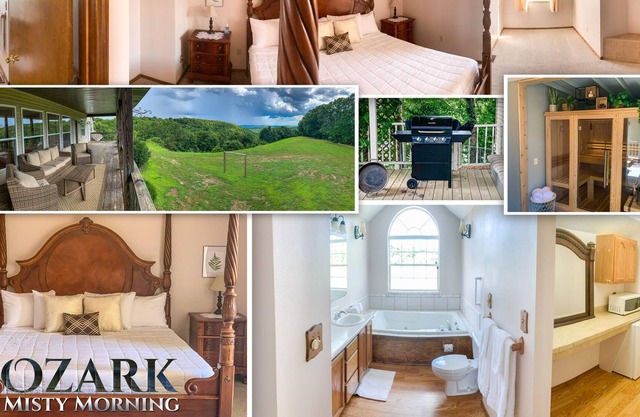 Romantic Ozark Mountain Setting ~ Just Minutes From Branson