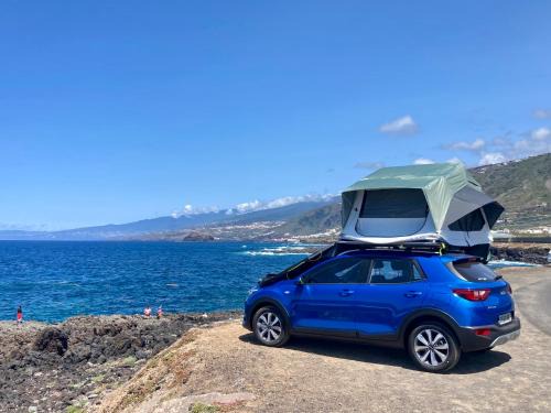 Rooftop tent - The best views of the island