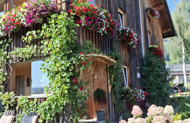 Room 'Alpenfrieden' with Mountain View, Shared Garden and Wi-Fi