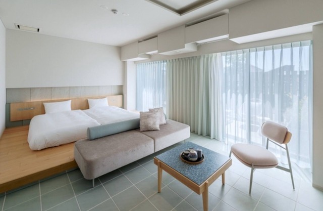 Room only plan Deluxe Room Twin with terrace L/Saijo Ehime