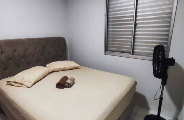 Room with private bathroom in a complete apartment