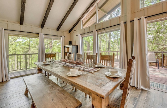 Ruidoso Vacation Rental w/Spacious Deck