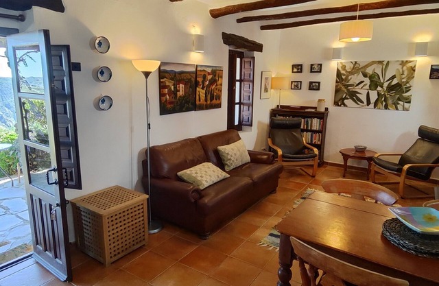 Rural accommodation with sumptuous garden and magnificent panoramic view