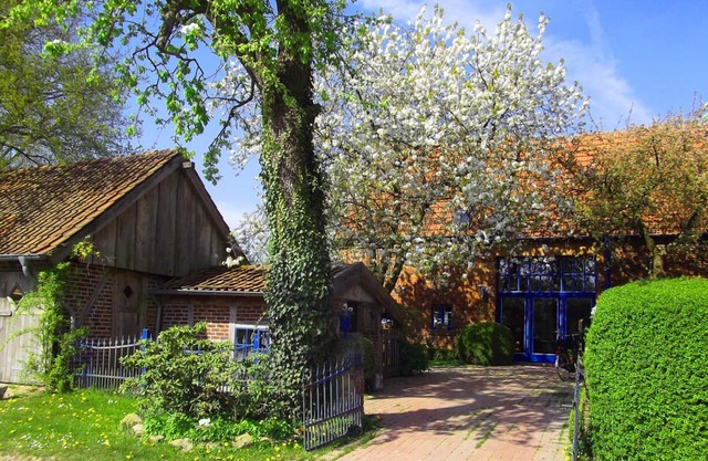 Rural location, two floors, large living area, modern equipment