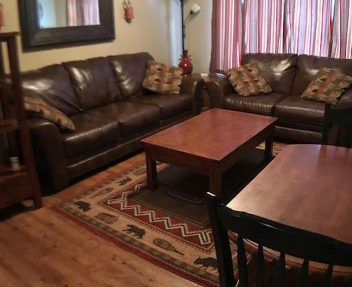 Rustic 2 BR Mountain View-walk to resort