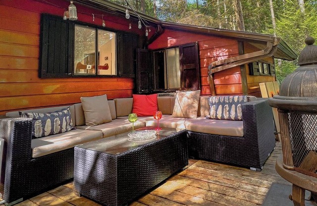 Rustic Old Cabin on the Alouette River