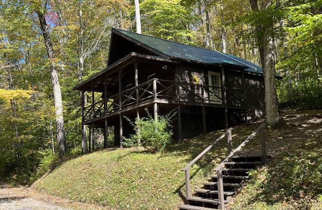 Rustic, Secluded Getaway Cabin In The Woods Situated On 200 acres