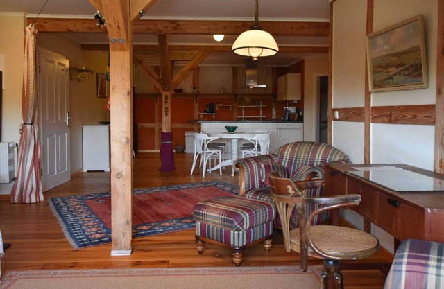 Rustic-style Apartment in Buschenhagen with Garden