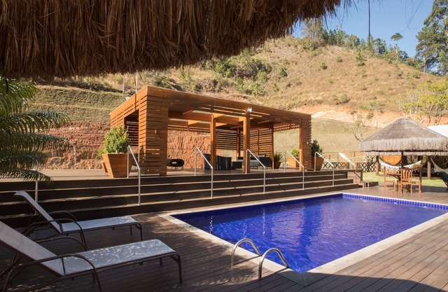 Sítio 5 Folhas, recanto vista montanha