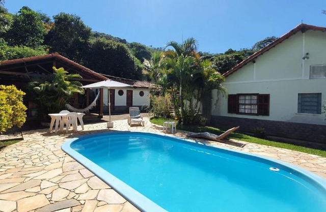 Sítio Nosso Aconchego, com Piscina, Área Gourmet e Internet