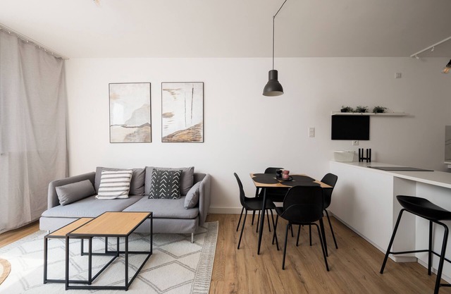 Sage Green Stylish Apartment